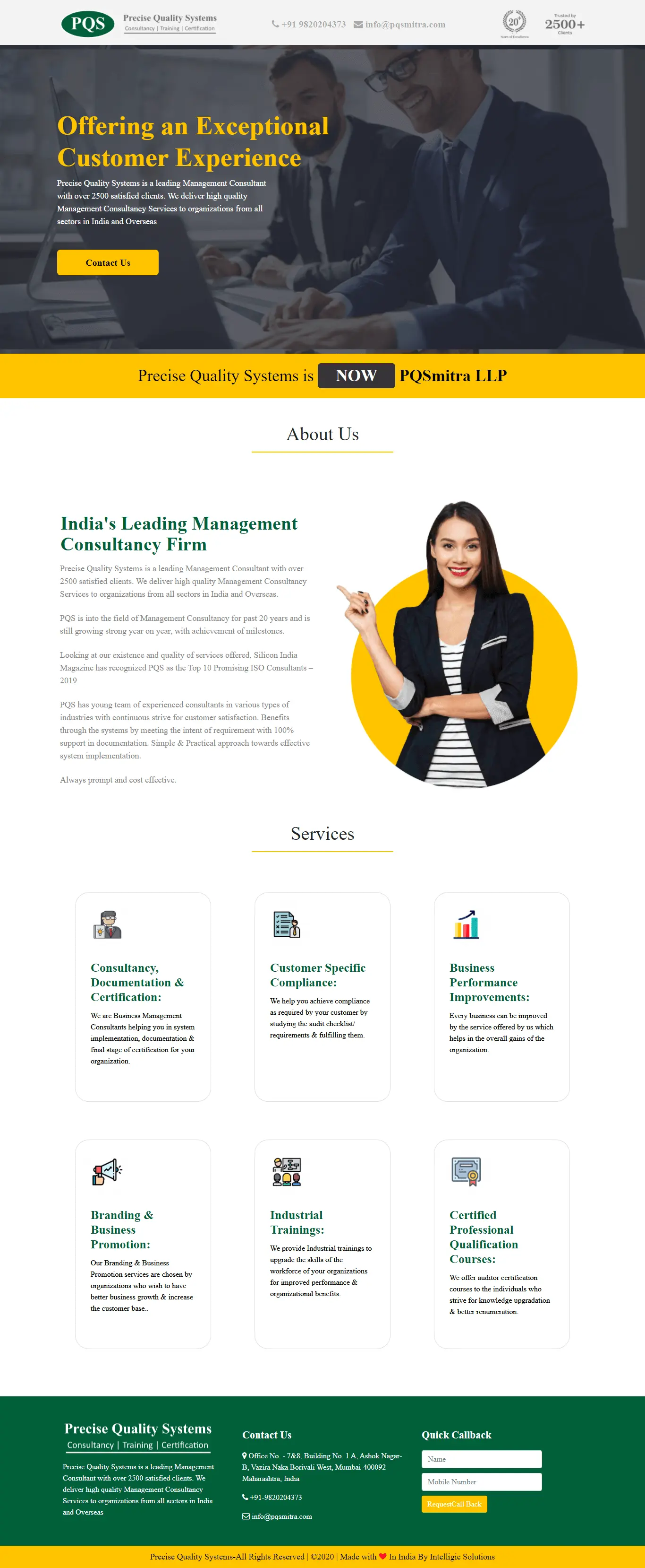 precisecertification portfolio