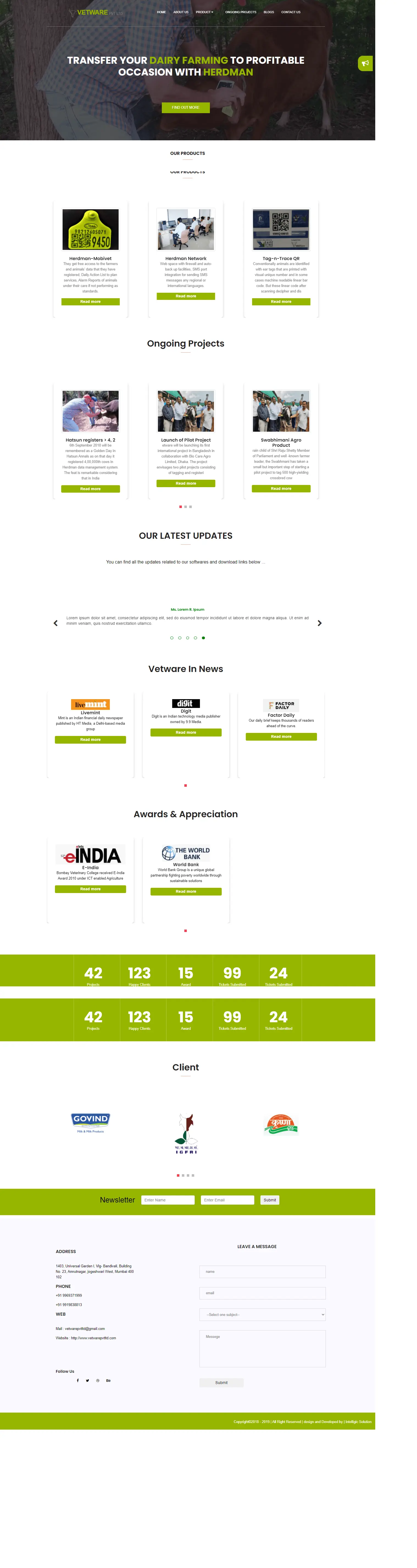 Vetware portfolio