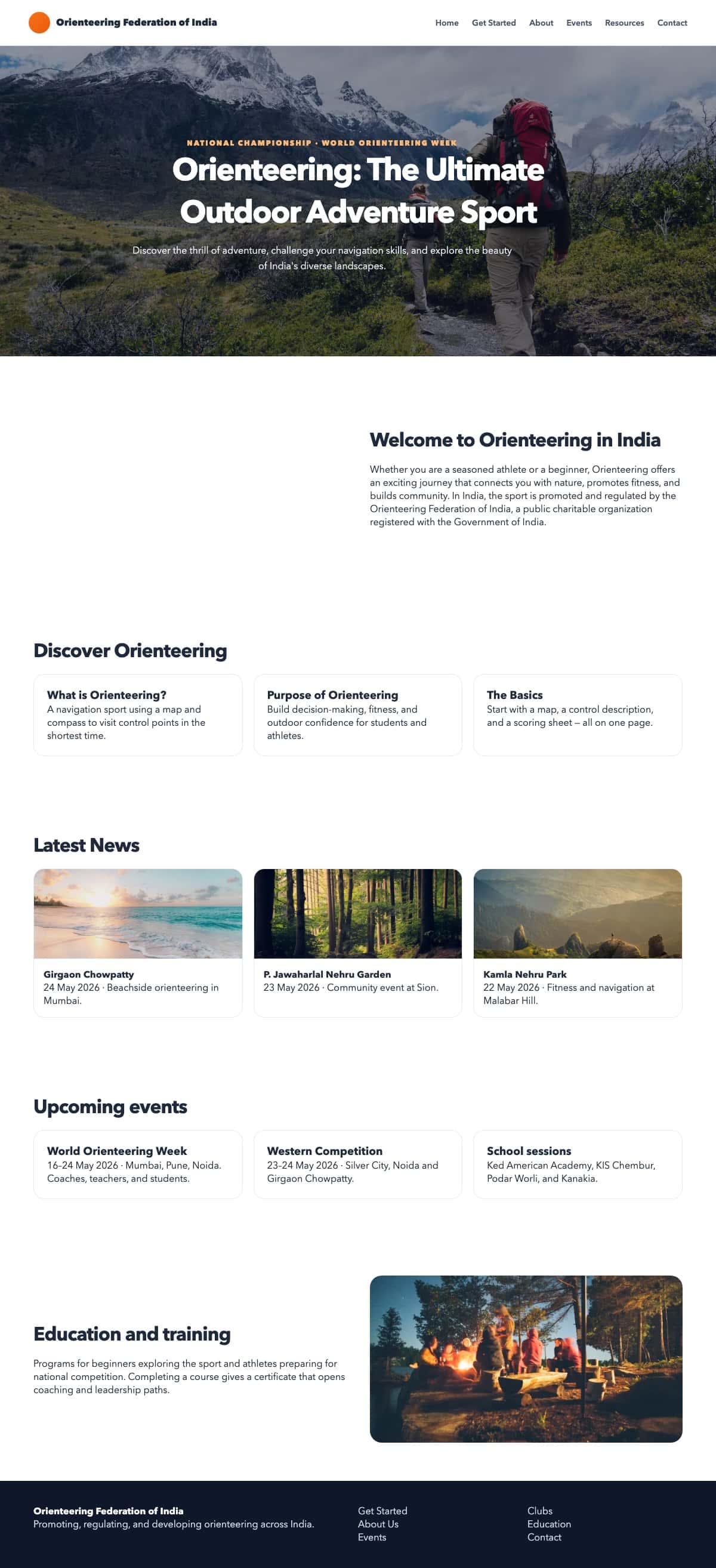Orienteering Federation Of India